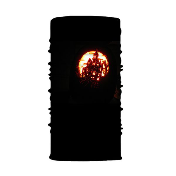 

factory price halloween magic turban bandanas pumpkin skeleton outdoor sports ghost neck scarves headband cycling face m