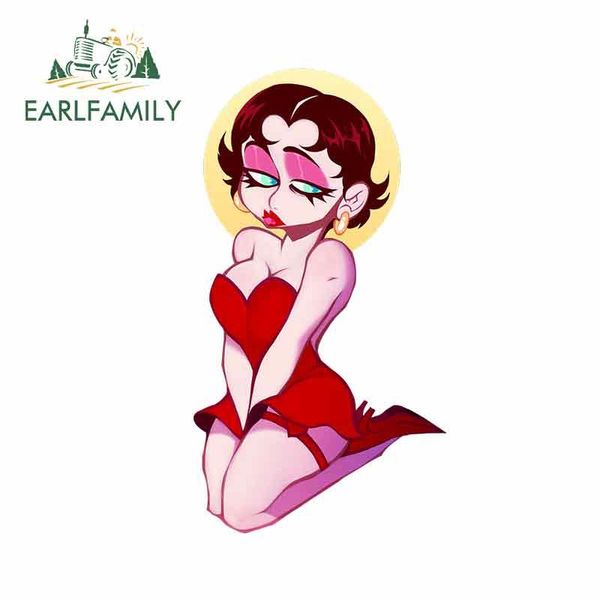 

расколо 13 см х 7,1 см для betty boop на коленях мотоцикл автомобиль бампер окно наклейки мода окклюзия царапин украшения наклейки bbykbn
