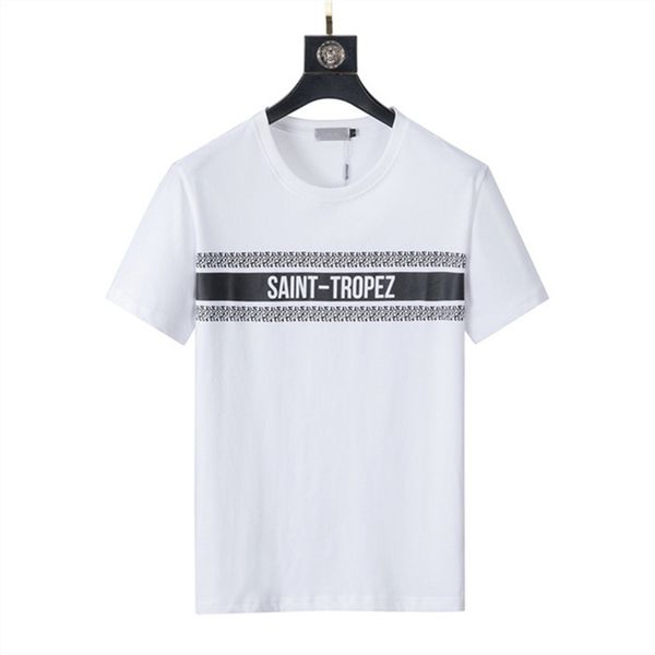 

2022 new summer fashion designer t shirts for men luxury letter embroidery mens women clothing short sleeved shirt womens tee clothes with, White;black