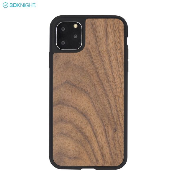

dongguan mobile phone shell , walnut wood blank phone case for iphone 11 xi