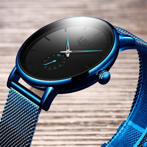 

watch men lige clearance sale $ 14.99 fashion business men watches brand luxury waterproof casual simple quartz watch 201212, Slivery;brown