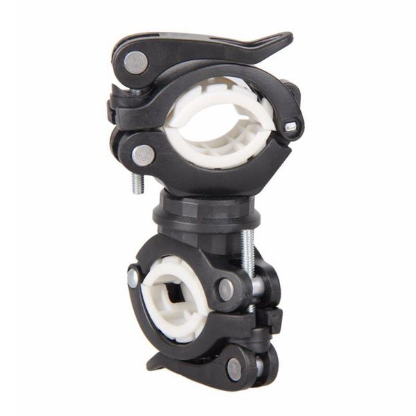 

360 degree rotating cycling bike light double holder led front lamp pump handlebar mount holder bicycle accessorie bl