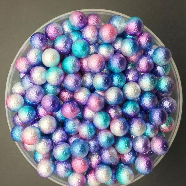 

new 3/4/5/6mm no hole grind acrylic round pearl spacer loose bead jewelry making new 3 bbyykb, Black