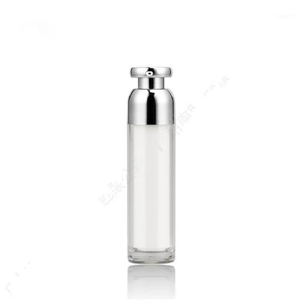 

storage bottles & jars latest design 50ml empty refillable acrylic lotion bottle toner vacuum skin care essence packaging 20pcs/lot1