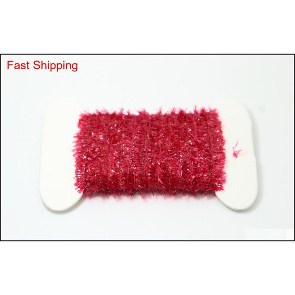 

tigofly 24 colors fly fishing tinsel chenille crystal flash line nymph streamers lure making fly qyldhx bdehome