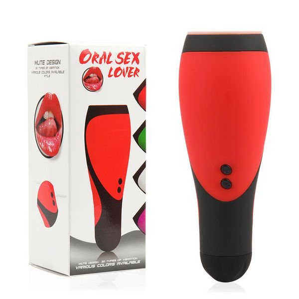 

vibrators blowjob male masturbator deep throat oral sucking machine toys for men
