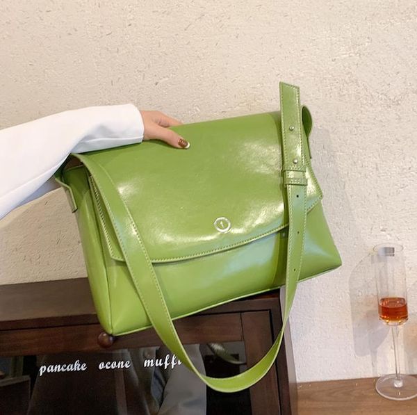 

women's bags fashion official document one shoulder simple pu soft leather crossbody underarm bag