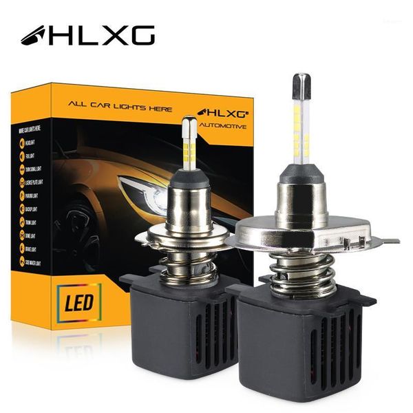 

car headlights hlxg csp super led h4 mini projector h1 high beam headlight turbo kit h7 canbus 9005 3 9006 4 h11 4side 6500k white 12v1