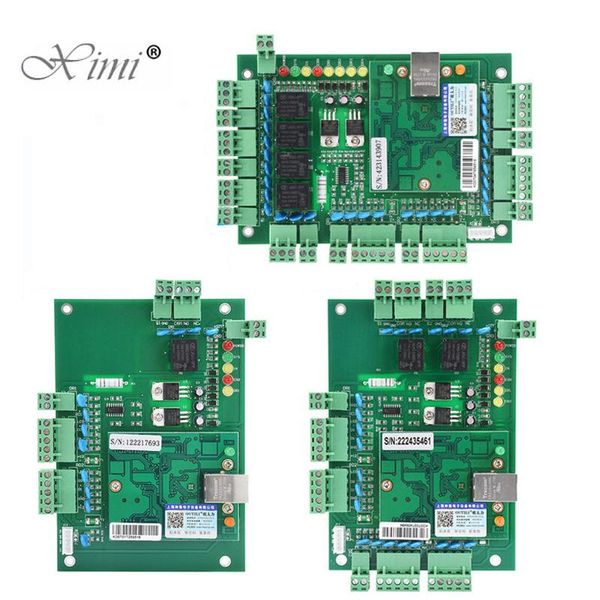 

fingerprint access control tcp/ip 4 doors door security system network four wiegand board l04 panel