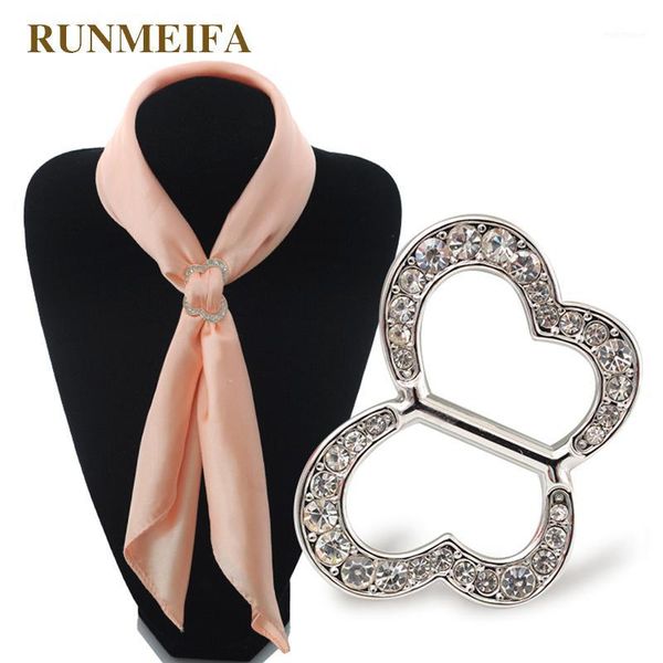 

pins, brooches runmeifa silk scarf buckle clip enamel polish gel gold alloy butterfly/heart women wedding gift accessories1, Gray