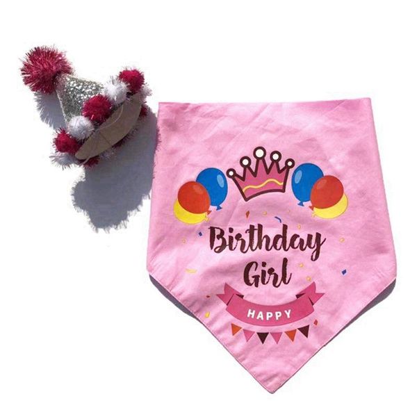 

unique pet dogs caps caps bandanas scarf cat dog день рождения костюм счастливая вечеринка день рождения печатные управляющие аксессуары h b