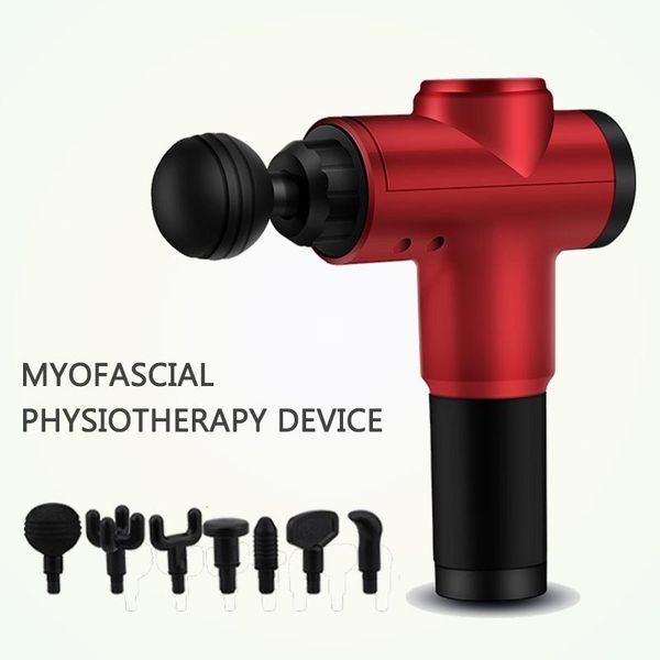 

2020 new home use low noise mute fascia massage therapy gun body muscle relaxation fitness equipment tissue massage gun shaping massager