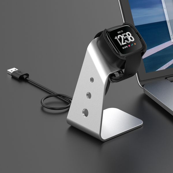 

charging charger dock for fitbit versa2 smart watch smartwatch with 4.5ft cord replacement