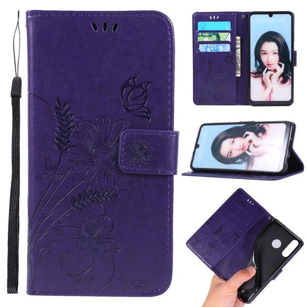 

for huawei p30 lite ant dating series mobile phone leather case with stand card slot wallet