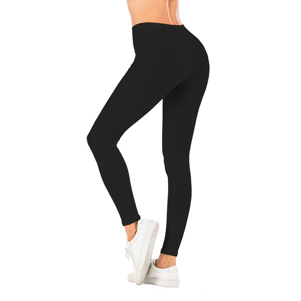 

brand women black legging fitness leggins fashion slim legins high waist leggings woman pants 201204