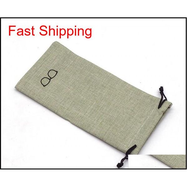 

linen glasses bag soft portable glasses bag fashion dustproof sunglasses bag durable mobile p qylywb nana_shop