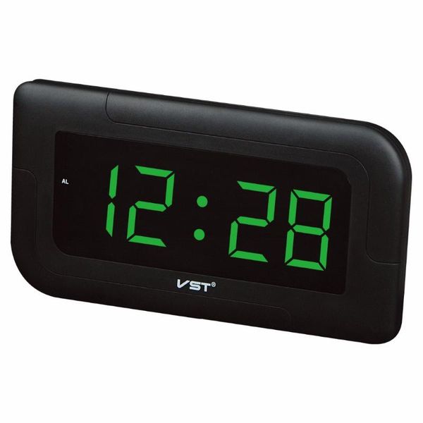 

big numbers led digital wall clock with alarm livingroom hanging clock led glowing wall 24hrs display