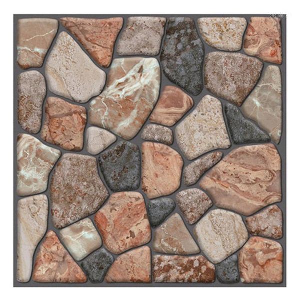 

1 piece 3d brick stone pvc wall waterproof sticker home decor 30x30cm new1