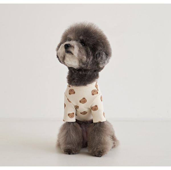 

inshot продажа осень и зима cute bear vest keep warm собака собака tracksuit хлопок pet bbyhor hotclipper