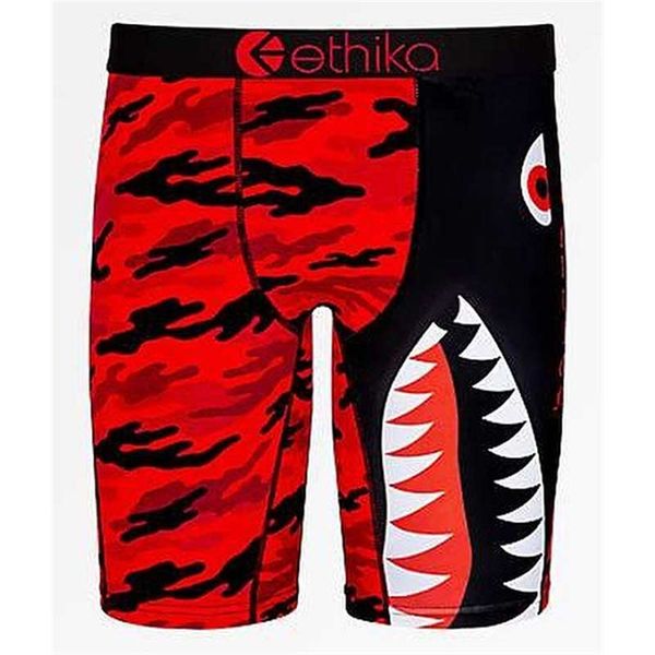 

новые проекты длинные боксер хлопок ethika мужское нижнее белье марлевые шорты боксер камуфляж плюс размер боксера для мужчин, Black;white