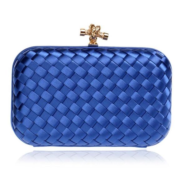 

brands new luxury design women clutch bags chain woven evening bag wedding party handbags purses