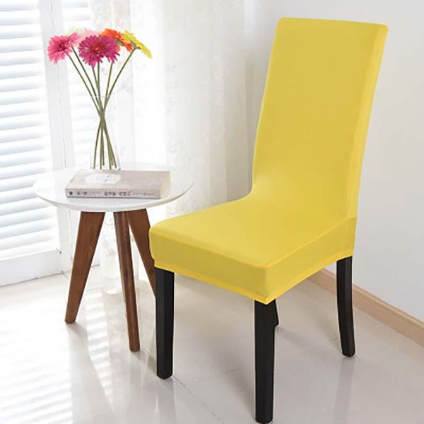 

slipcover removable anti-dirty seat chair cover spandex kitchen banquet de chaise dinner wedding housse for restaurant covers