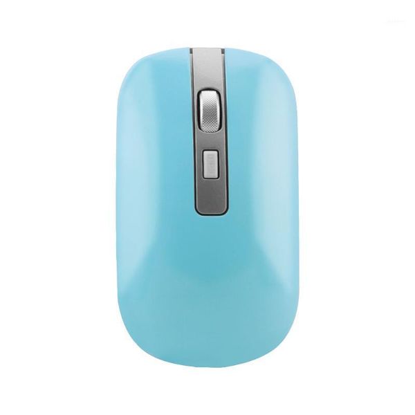 

2.4g+bluetooth 5.1 silent mouse wireless rechargeable dual mode mice ergonomic optical computer blue mause for notebook girl1