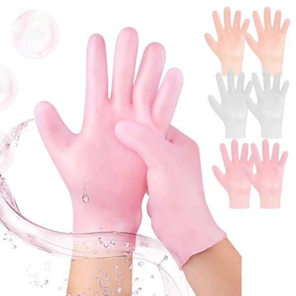 

disposable gloves 1 pair women men moisturizing skin care exfoliating spa for dry hands easy to use durable comfortable