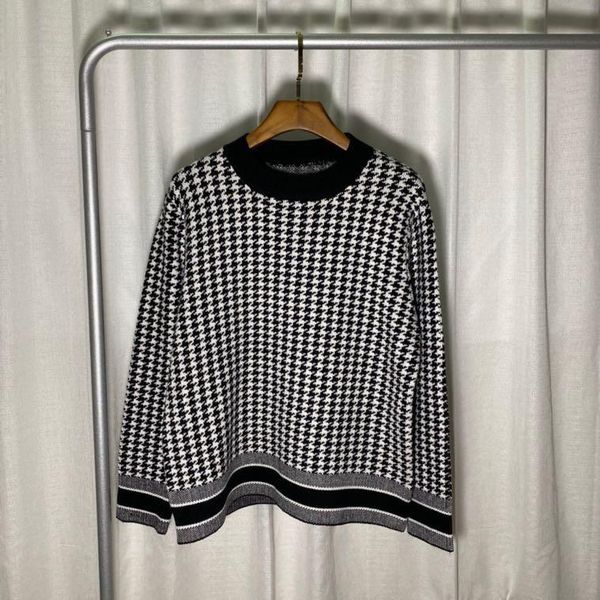 

women's sweaters wb11667 2021 runway european design party style clothing, White;black