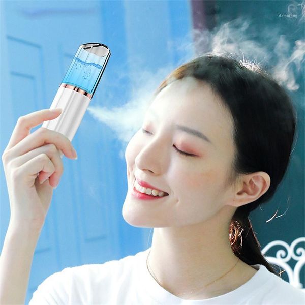 

usb mini humidifier air diffuser rechargable handheld water ultrasonic nano essential car oil steamed face portable1