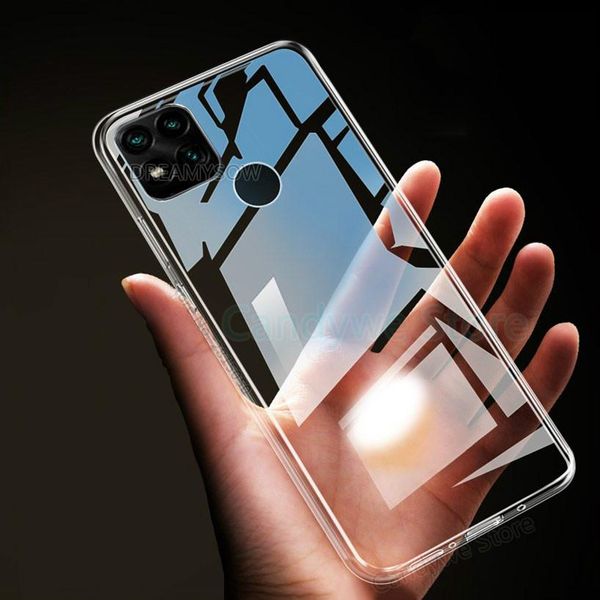 

transparent clear tpu phone case for redmi 9 9a 9c 8 8a 7a note 9 s 9s silicone cover for redmi note 7 8 8t 9 pro max soft case