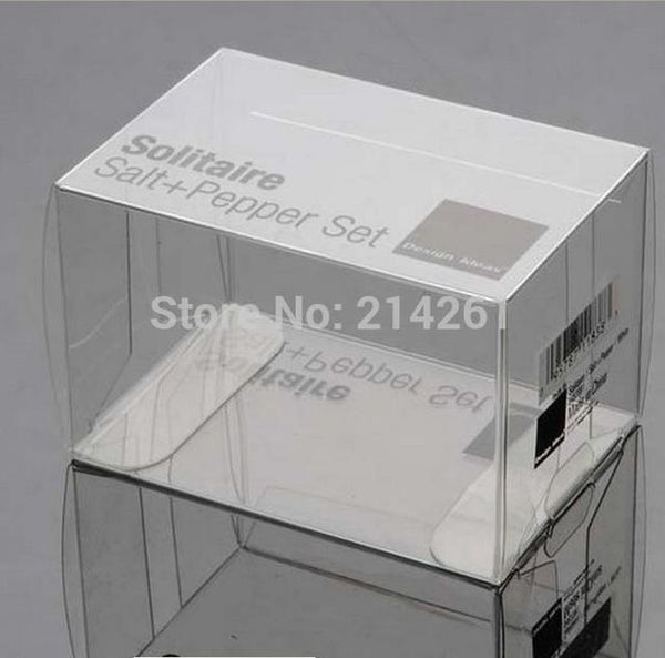 

custom logo box стоимость дополнительных 50x50x50mm очистить пвх пакет коробки прозрачная подарочная коробка little souvenir wmtbrt