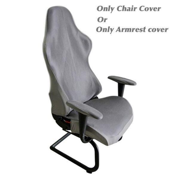 

washable reusable armchairs dustproof spandex modern home office gaming removable computer seats soft decorative chair covers