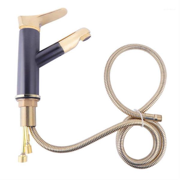 

bathroom sink faucets water tap /2 \"pull out the cold from of single hole sink1
