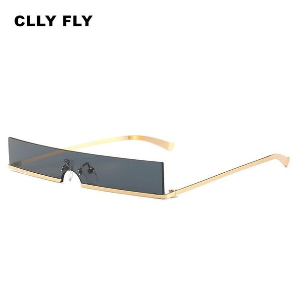 

sunglasses vintage small rectangle uv400 sunglass women rimless punk sun glasses for men 2021 summer style female metal frame, White;black