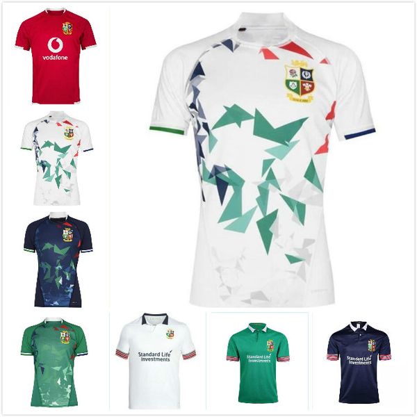 

new new 2021 british and irish lions rugby shirt international league jersey home national team lions rugby jerseys, Black;gray