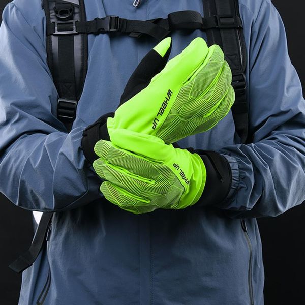 

ski gloves bike skiing cycling snow winter warm waterproof windproof anti-slip men women adults bicycle full finger glove.