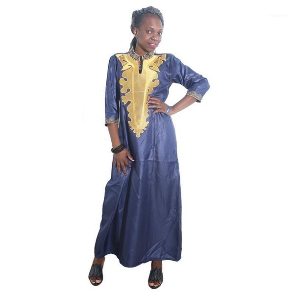 

md 2020 african dresses for women bazin riche embroidery dashiki dress south africa clothing ladies traditional african dresses1, Red
