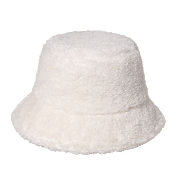 

red hat baby lamb plush fisherman hat hat womens student keep warm bucket hats wholesale bbysji xmhyard, Black;white