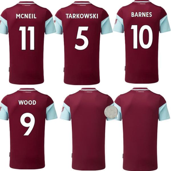 

2020 2021 men and kids mcneil 11 100 year heroes home away tarkowski 5 wood 9 barnes 10 rodriguez jersey football shirts, Black;yellow