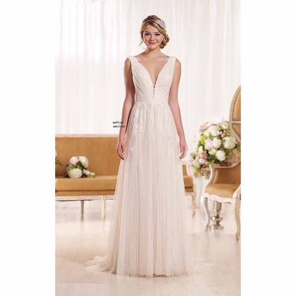 

2020 women's new deep v open back long dress, Black
