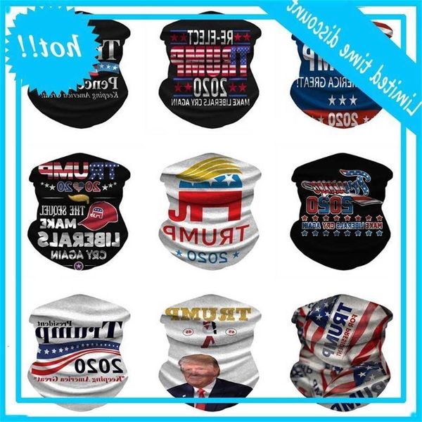 

keep america great neck gaiter usa flag 2020 president face masks bandana a69c