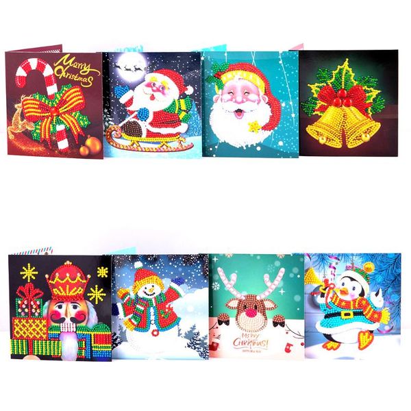 

8 шт. рождественские открытки с конвертом открытка на день рождения рождество валентина день свадьба свадьба xrimas украшение