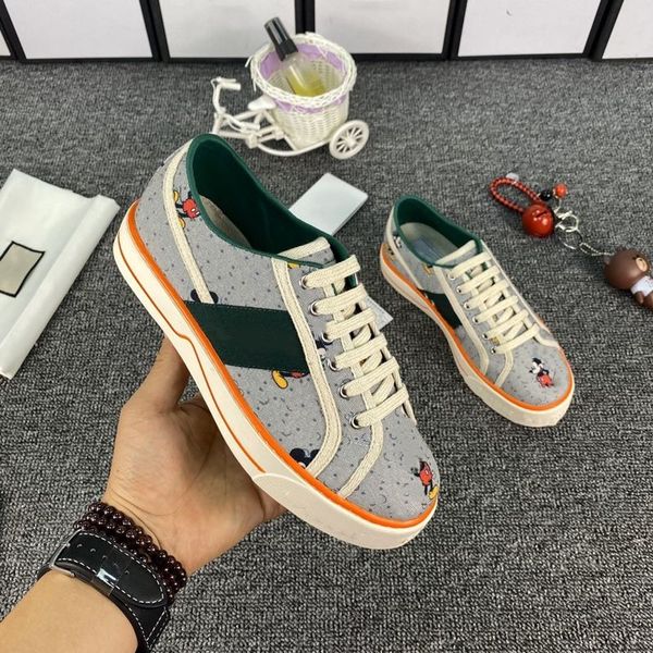 

2021 luxury designer men women sneaker casual shoes low italy brand ace bee stripes shoe walking sports trainers chaussures pour hommes, Black