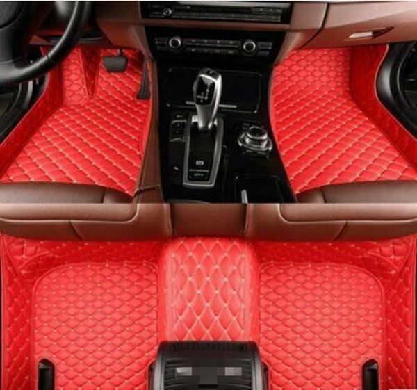 

car floor mats for kia sportage 2016-2020 waterproof leather 3d car carpets mats