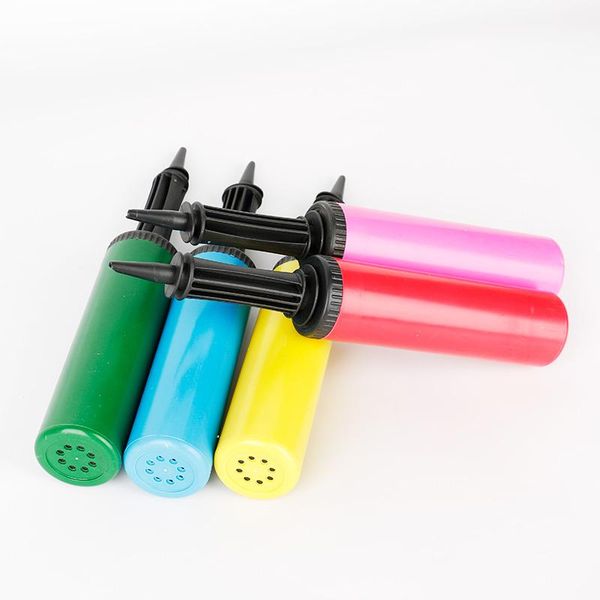 

1pc balloon pump plastic hand for latex foil globos air inflator toys portable pump party balloon accessories decorations tools wmtgqw