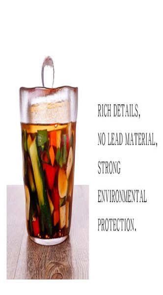 

японские соленые соленые банку kimchi jar кухня хранения стекло контейнер матовое стекло столовые посуды кухонные инструменты и гаджеты охва