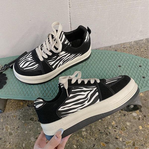 

boots flat black shoes for women round toe autumn 2021 fashion women's sport sneakers woman all-match fall winter cross sports1