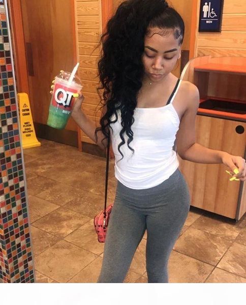 

indian unprocessed natural wavy human hair ponytail extension 100% virgin pony tail hair real natural black hair 1b ponytail hairpiece 160g