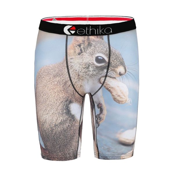 

ethika men's staple underwear squirrel sports hip hop rock excise underwear skateboard street fashion streched legging quick dry5463, Black;white